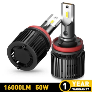 AUXITO H11 H8 LED Headlight Kit Beam Low Bulb Bright Super 6000K 16000LM X1 - Picture 1 of 12