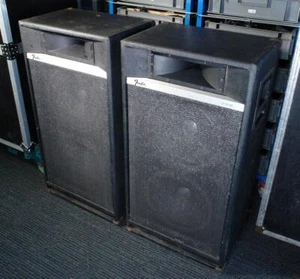 Coppia di altoparlanti vintage Fender 2-12 HF PA - ottimo suono - Foto 1 di 6