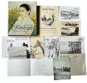 SIGNED; Keith Money - Fonteyn; Making of a Legend (1973-1st) + Author ALS/Cards - Picture 1 of 21