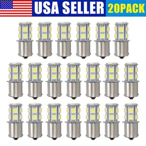 20 X 1156 1141 13-SMD RV Camper Trailer LED Interior Light Bulbs 12V Super 6000K - Picture 1 of 12