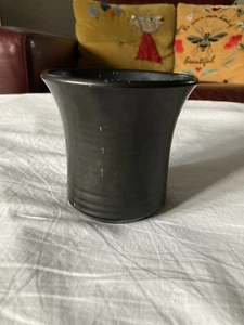 Vintage Prinknash Pottery Gunmetal Grey Vase - Picture 1 of 19