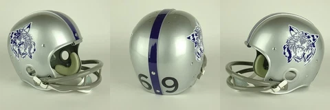 KANSAS STATE WILDCATS 1969 Vintage Riddell RK Suspension Football Helmet Cover