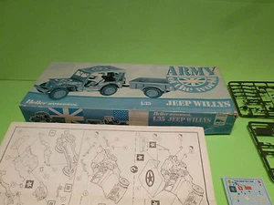 HELLER HUMBROL 81120 KIT JEEP WILLYS MILITARY - ARMY 1:35 - VG IN BOX - Imagen 1 de 9
