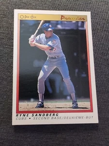 RYNE SANDBERG - MLB - 1991 - O-PEE-CHEE / PREMIER - CARD No # 103 - Picture 1 of 6