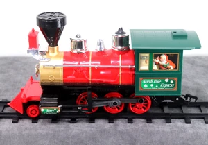 EzTec SCIENTIFIC TOYS TRAIN North Pole Express Christmas R/C Santa ENGINE, MINT! - Imagen 1 de 7
