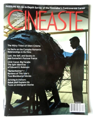 Cineaste Winter 2023 Vol. XLIX No. 1 Pier Paolo Pasolini Edward G. Robinson - Image 1 of 2