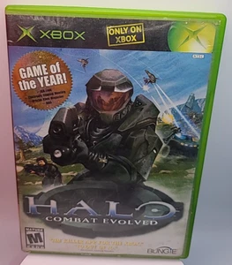 Halo: Combat Evolved (Microsoft Xbox, 2001) Game of The Year Complete CIB Manual - Picture 1 of 5