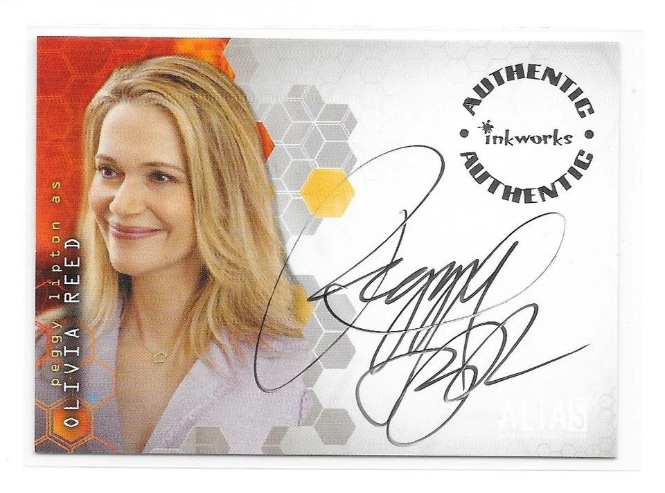 2003 Inkworks Alias Peggy Lipton Olivia Reed AUTO A30 SP Twin Peaks RARE - Image 1 of 1