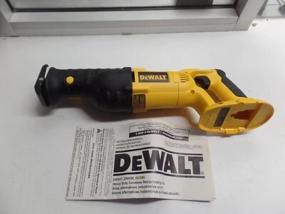 Dewalt DC385 18V  XRP Cordless Reciprocating Saw with 4-Way Blade Clamp BR NEW - Image 1 of 4