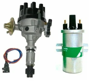Electronic Distributor & ignition coil for 35D Rover P6 3.5 V8 Assembled UK - Picture 1 of 2