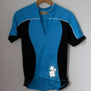 Canari Damen Größe Md Polyester Blumen Akzent Athletisch Radtrikot Oberteil - Bild 1 von 6