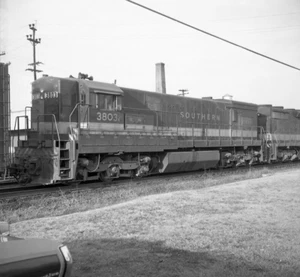 Southern Railroad 3803 GE Spencer NC 11-71 Negative 1169 - Picture 1 of 1
