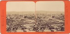 Konstantinopel Panorama Griechenland & Türkei Stereo B. K. Paris Albumin Vintage