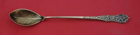 Rococo by Dominick & Haff Sterling Silver Olive Spoon GW original 6 1/2" Cover