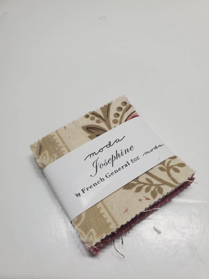 French General Fabric Josephine 2.5 Inch Florals Moda OOP Sew CHARM PACK - Image 1 of 1