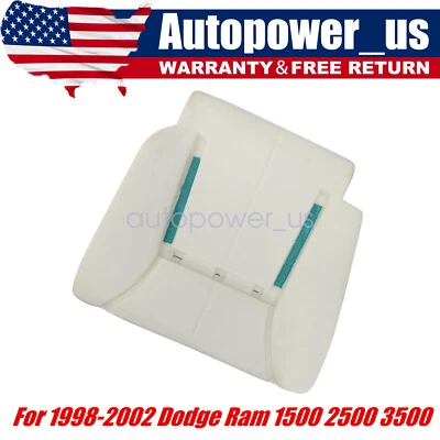Cojín de espuma inferior del conductor delantero izquierdo NUEVO para Dodge Ram 2500 3500 1998-2002 Foto 1 de 4