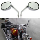 Chrome Motorcycle Mirrors 10mm For Honda Shadow Aero 750 1100 VT750DC VT1100C US