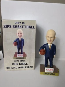 Bobblehead Coach Zips Basketball John Groce Bryant Heatin HJack's Plumbing - Picture 1 of 11