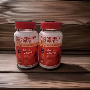 2 PACK SmartyPants Kids Toddlers Children's Multivitamin Gummies 60 Ct Exp 10/25 - Picture 1 of 1