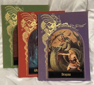 VTG The Enchanted World books Fairies & Elves, Dragons, Wizards & Witches 1984 - Picture 1 of 18
