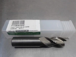 1 NEW! Widia 3/4" Carbide Endmill 3 Flute 0.03R PT1364516AF - Picture 1 of 3