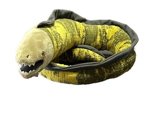 Destination Nation 53” Moray Eel Plush Stuffed Animal Aurora World Green Yellow - Picture 1 of 3