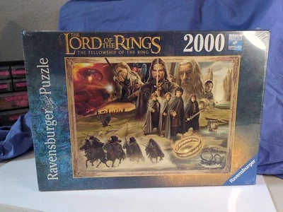 NEW (Sealed) Ravensburger-Lord of The Rings: Fellowship of The Ring- 2000Pcs - Image 1 of 4
