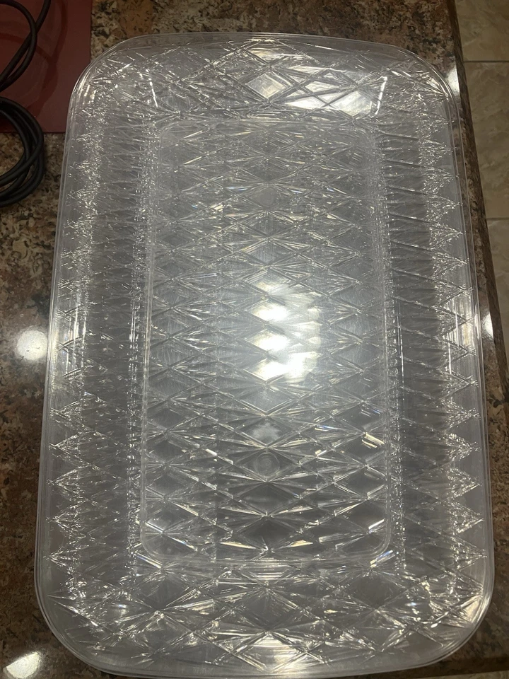 Bandejas transparentes rectangulares de plástico 12 piezas. Preloved Foto 1 de 2