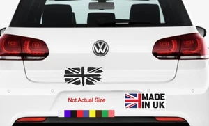2x Union Jack Bandera Vinilo Coche Pegatina Furgoneta Arte Bicicleta Ventana Parachoques Laptop - Imagen 1 de 4