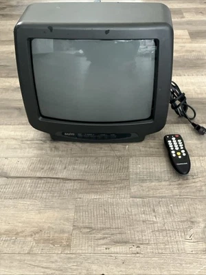 VINTAGE Sanyo 13” CRT Coax TV RETRO Gaming DS13380 NICE!! Working - Image 1 of 4