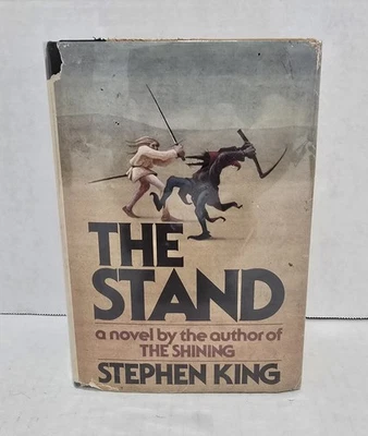The Stand By Stephen King First Edition T39 Gutter Code 1978 HCDJ Doubleday - Image 1 of 4