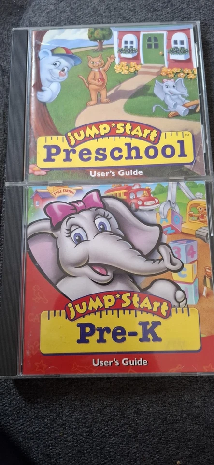 Rare JUMP START  Kids Learning Games Songs PRE-K & PRE-SCHOOL PC CD ROM - Image 1 of 4