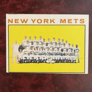 1964 Topps Set NEW YORK METS TEAM PHOTO CARD #27 - NR-MINT - Picture 1 of 2