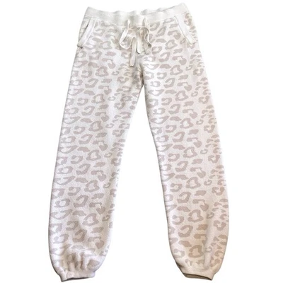 CozyChic Ultra Lite Barefoot in the Wild Track Pant Cream/Stone Small BDWCU20735 - Image 1 of 4