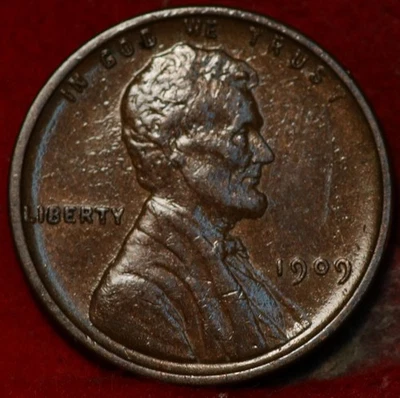 1909 VDB Philadelphia Mint Copper Lincoln Wheat Cent - Image 1 of 2