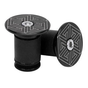 Tapones de extremo de agarre de manillar fuertes resistentes a la fricción tapones de extremo de manillar universales - Imagen 1 de 12