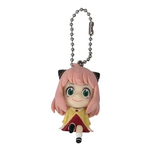 Spy X Family Anya Yellow Sweater Shokugan Mascot Key Chain - Picture 1 of 3