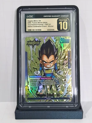 Vegeta (Mini) : DA - FS07-01 - Daima Celebration Event Winner - CGC 10 PRISTINE - Image 1 of 4