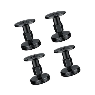 Tapones de Cabecero para Pared, 4PC Ajustable Roscado Marco de Cama Anti-Vibración para... Foto 1 de 4