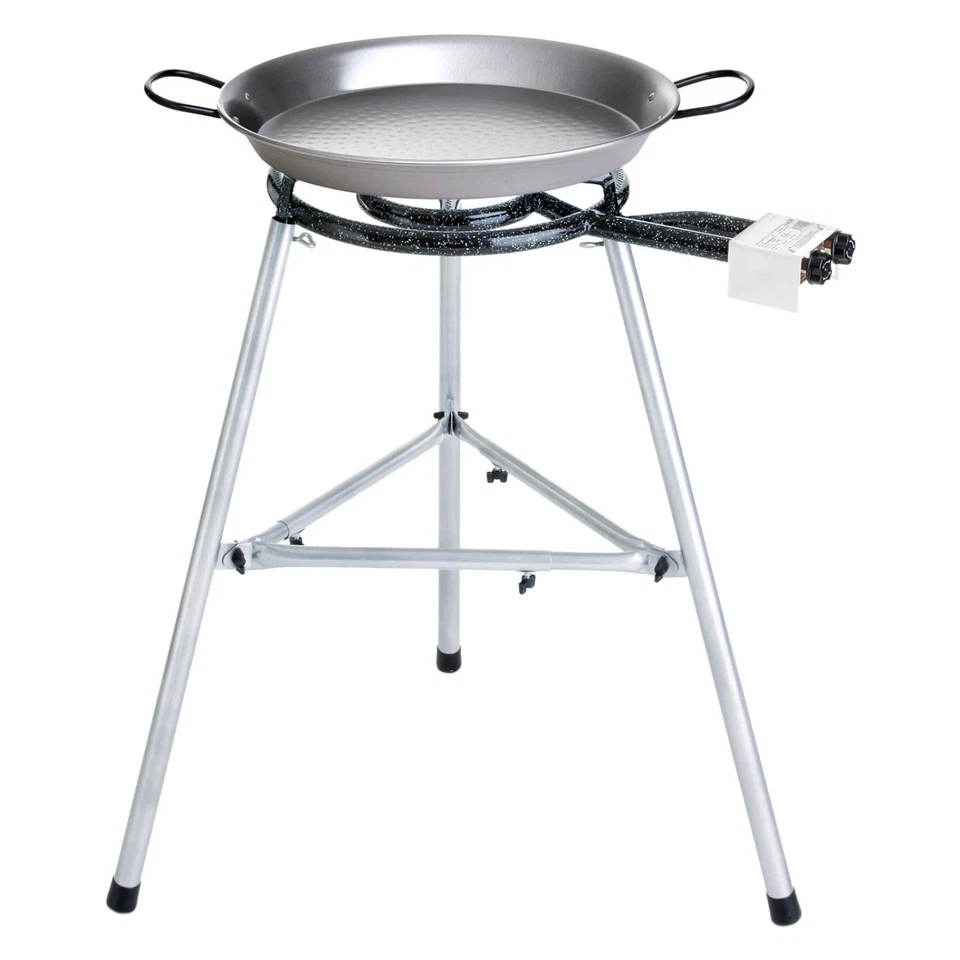 Paella World Comfort Line Set 3 Brenner mit Paella-Pfanne Stahl Ø 46/55 cm Gastr - Bild 1 von 1