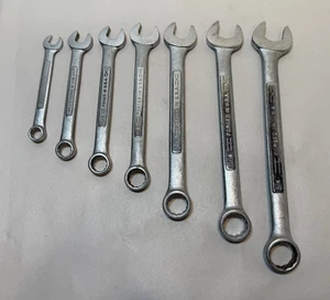 Craftsman USA SAE V Series Wrenches (3/8, 7/16, 1/2, 9/16, 5/8, 11/16, 3/4) - Picture 1 of 7