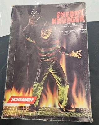 Freddy Krueger Model Kit Nightmare On Elm Street New 1984 Screamin' NOB - Image 1 of 4