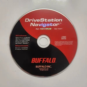 DriveStation Navigator for Buffalo HD-HSU2 CD Software (PC; 2007) #2289 - Picture 1 of 2