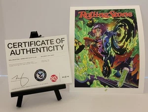 Stampa artistica Rolling Stone x Bored Ape Yacht Club edizione da collezione con certificato di autenticità firmato - Foto 1 di 6