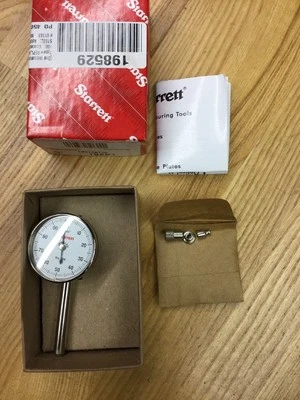 Indicador de dial universal Starrett 196B1, émbolo trasero Foto 1 de 4