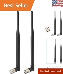 2er-Pack drahtlose UHF-Mikrofonantennen mit 3 dBi Verstärkung für klare Signalqualität - Bild 1 von 11