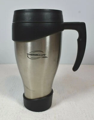 Termo Taza de Viaje ThermoCafe Irrompible Exterior Acero Inoxidable - ¡GENIAL! Foto 1 de 4