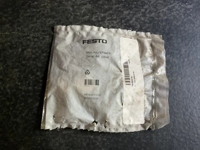 Festo 175403 KABS-M9-R100 Terminating Resistor NOP - Image 1 of 2