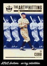 2021 Panini Diamond Kings The Art of Hitting #AOH-3 Ty Cobb