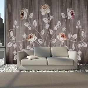 Vlies Fototapete Wandtapete Wandbilder Kunst Ölgemälde Blumen Klassische 11246 - Bild 1 von 4
